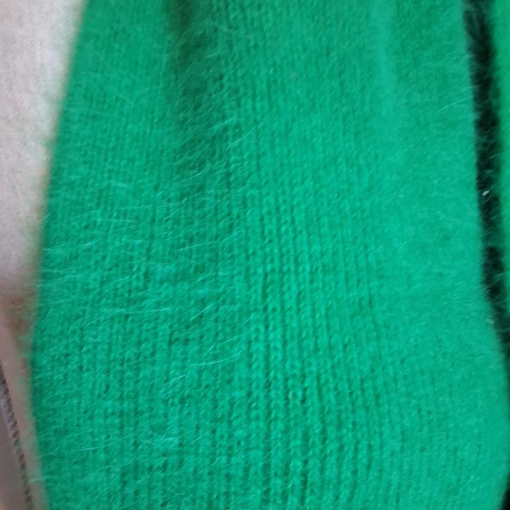 Nordstrom Green Angora Scarf